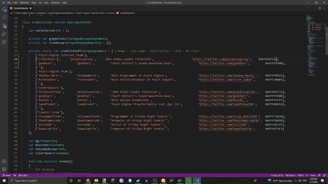 HOW TO ADD YOUR OWN CREDITS IN PSYCH ENGINE! | Psych Engine Tutorial #14 смотреть онлайн