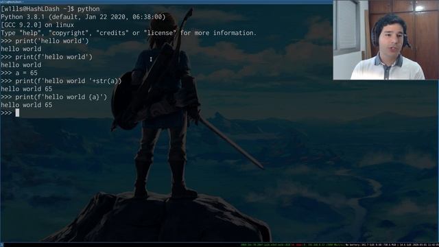 Aula 0 - Python Intermediário / Avançado - f-strings do Python 3.8 смотреть онлайн