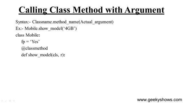 Class Method in Python (Hindi) смотреть онлайн