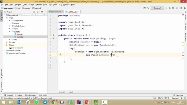 Java - получи чёрный пояс! 4. Класс Scanner. Часть 2 смотреть онлайн