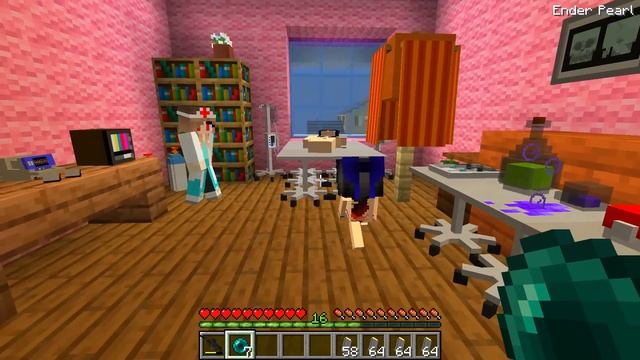 GIRL BECAME GHOST in Minecraft ! GIRL MORPH TO GHOST ! смотреть онлайн