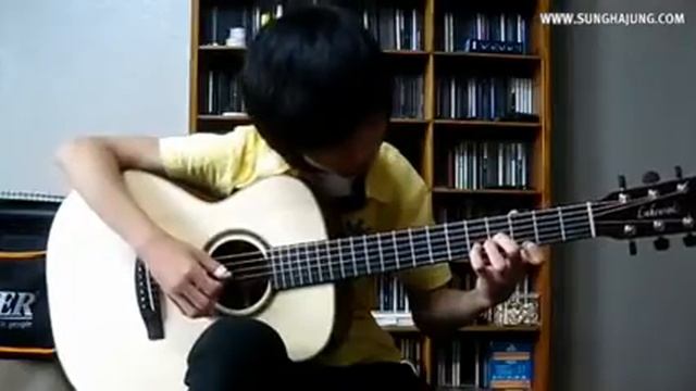Класно игра на гитаре(Metallica) Nothing Else Matters Sungha Jung смотреть онлайн