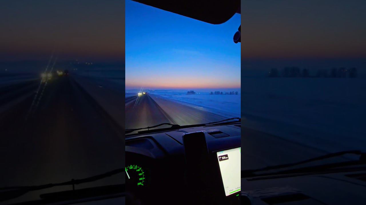 Красивый рассвет под Красноярском смотреть онлайн