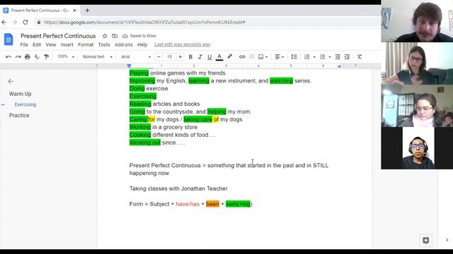 Free Class Recap - Present Perfect Continuous смотреть онлайн