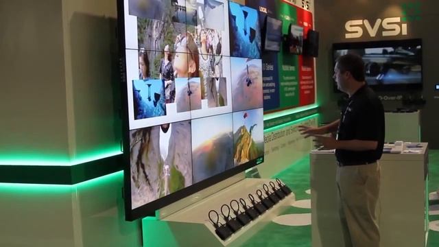 AMX SVSI Networked AV Video N-Series Windowing and Wall Processor Capabilities смотреть онлайн