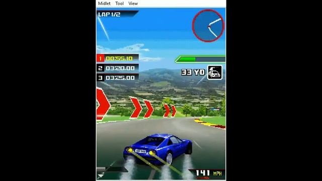 Ferrari GT 3: World Track - Gameplay 1 смотреть онлайн