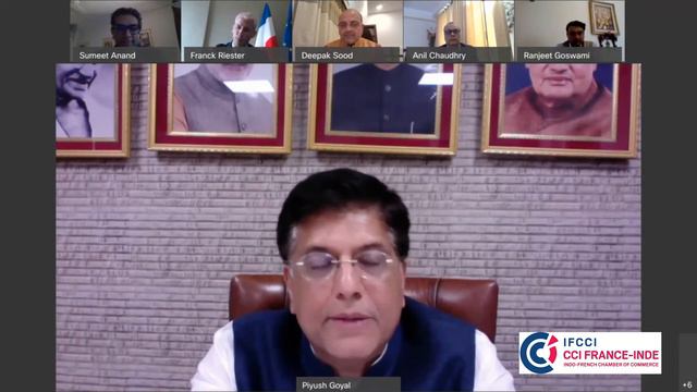 IFCCI-ASSOCHAM Interaction with Mr Piyush Goyal & Mr Frank Riester on Business continuity | 1080P смотреть онлайн