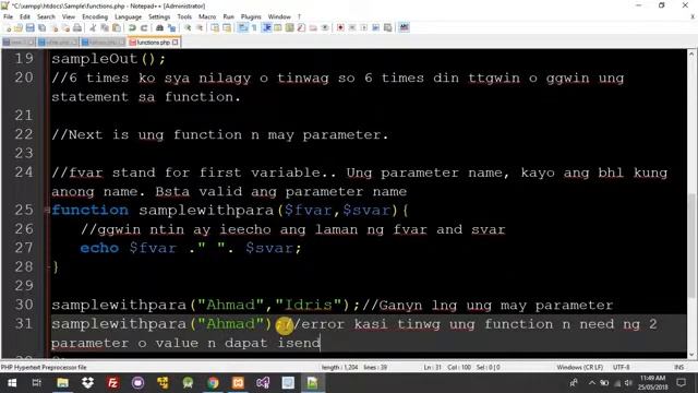 Basic PHP functions смотреть онлайн
