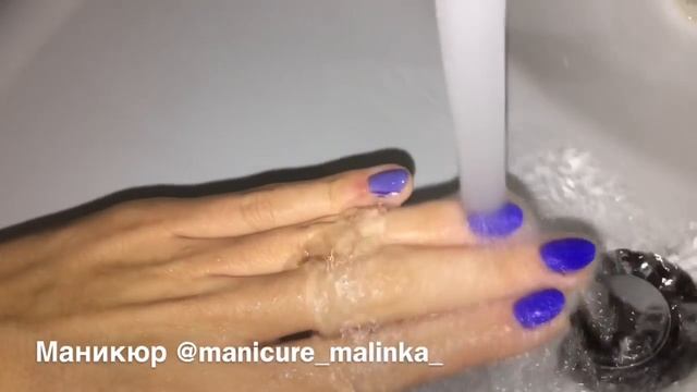 Крутой маникюр от @manicure_malinka_