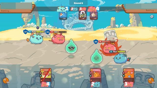 Разбор боев команды Жук Жук Рыба Axie Infinity AXS SLP!