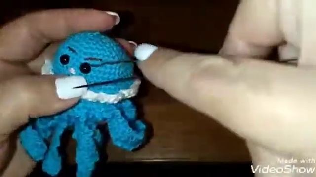 Вязание крючком. Тема: “Забавные поделки” “Осьминог”. Часть 6 смотреть онлайн
