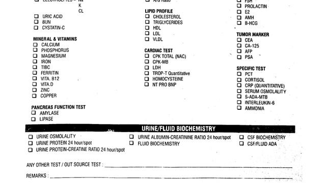 All test name list, biochemistry test, || pathology test list Hematology test смотреть онлайн