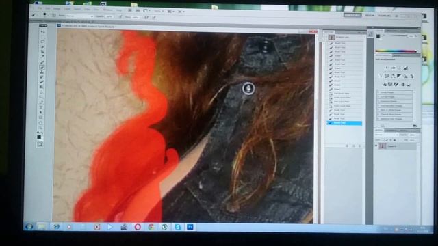 Из себя два себя. Фотошоп. Вырезание фигуры в режиме быстрой маски. смотреть онлайн
