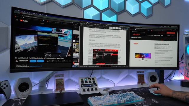 49" ROG Swift OLED PG49WCD Gaming Monitor Review : QD-OLED UltraWide смотреть онлайн