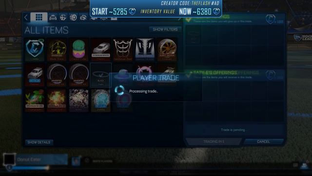 From Nothing To Titanium White Octane Part 5 (Rocket League Trading Series)