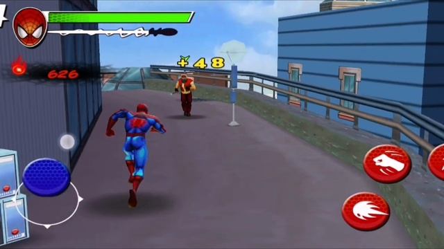 Ultimate Spider-Man Total Mayhem прохождение #1 Песочный человек смотреть онлайн