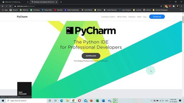 Installing Python and Pycharm | Machine Learning Developer 0 - hero | First Video смотреть онлайн