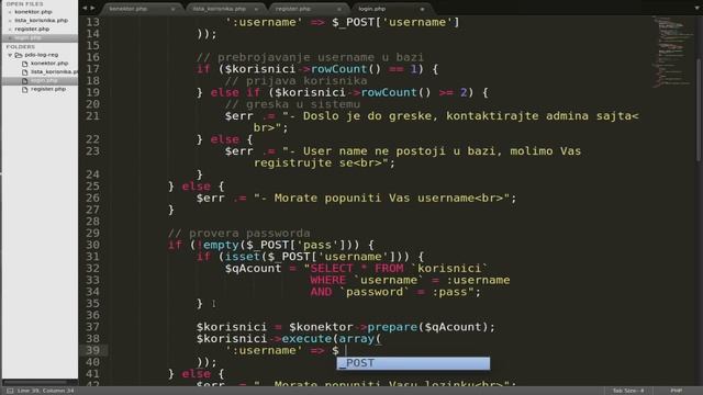 PHP PDO - Login Register - login forma - deo 8.3 смотреть онлайн