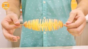 КАРТОФЕЛЬНЫЕ ЧИПСЫ СПИРАЛЬКА НА ПАЛОЧКЕ - ну, оОчень вкусные!