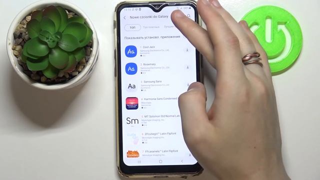 Как поменять стиль шрифта Samsung Galaxy A10s / Как поставить другой шрифт на Samsung Galaxy A10s смотреть онлайн