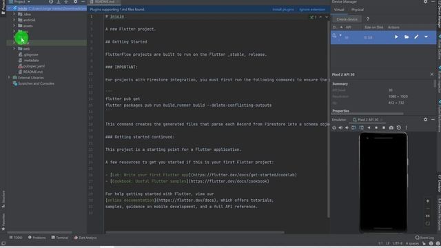 Flutterflow - Como Ejecutar tu Aplicación en Android Studio o Visual Studio Code смотреть онлайн