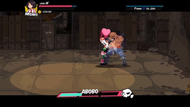 Pixel Effect: River City Girls: Abobo Boss Fight смотреть онлайн