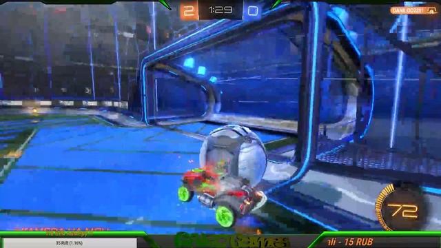 Рак пытаеца забить гол =)   #2 Rocket League !!!
