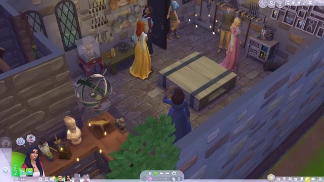 I made my sims live in Medieval times! // sims 4 medieval builds смотреть онлайн