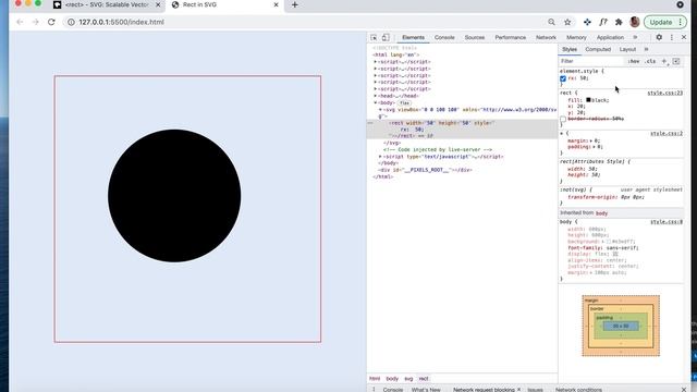 rect in SVG | SVG Basic shapes | SVG course part 5 смотреть онлайн