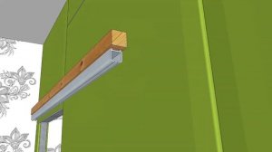 Схема перегородки из гипсокартона с дверью купе. Plasterboard partitions with compartment doors