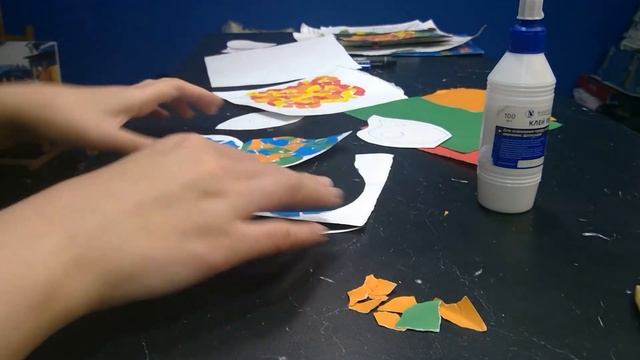 Метелік у техніці «рваної» аплікації . Педагог Шевченко Г. смотреть онлайн