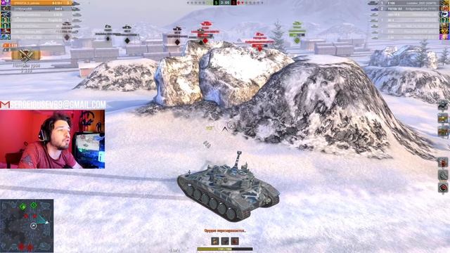МЕГА БАТЧАТ С ПОРАЗИТЕЛЬНОЙ РЕАКЦИЕЙ ● ЭТОТ ИГРОК ГЕНИЙ ● WoT Blitz смотреть онлайн