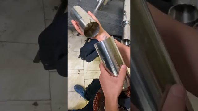 Изготавливаем насадки для выхлопных систем смотреть онлайн