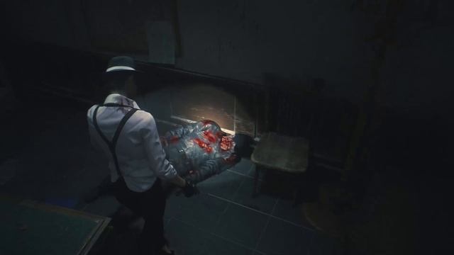RE2R Claire Redfield Walkthrough-Episode 4 Noir Costume Gameplay What Licker!! смотреть онлайн