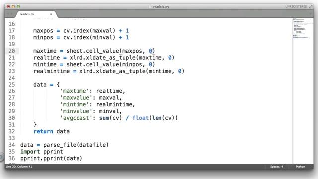 Reading Excel Files - Data Wranging with MongoDB смотреть онлайн