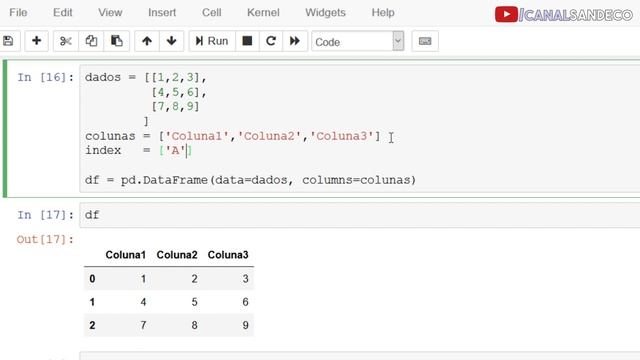 PANDAS #04 - ALTERANDO INDEX NO DATAFRAME смотреть онлайн