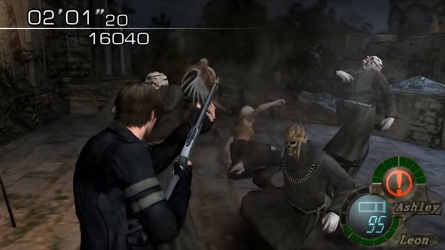 Re4 Ashley & Leon VS Krauser in Mercenaries [HD 720p] смотреть онлайн