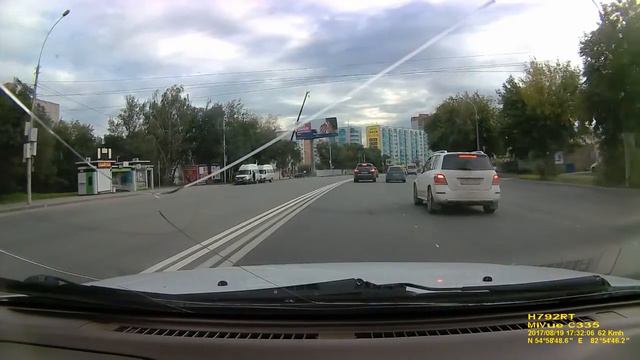 Дорожная разметка на Немировича-Данченко. смотреть онлайн