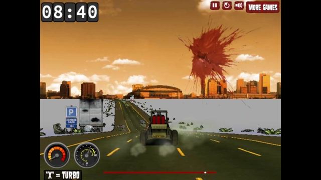Old Addicting Games - Highway of the Dead смотреть онлайн