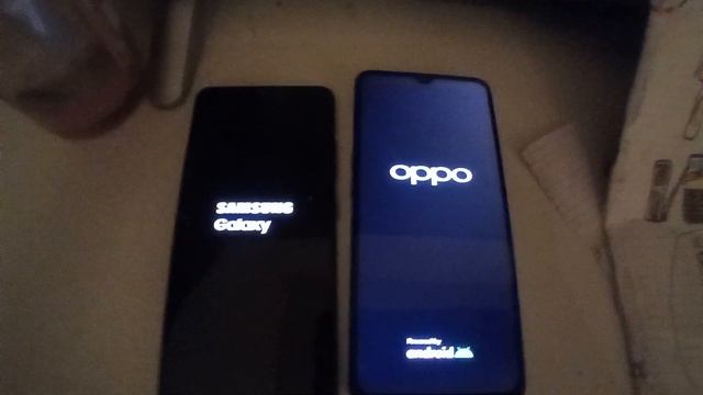 Samsung Galaxy A32 vs Oppo A57s Boot up test смотреть онлайн
