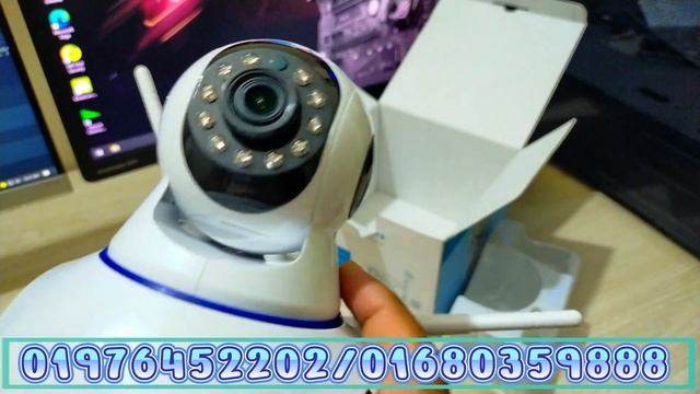 3 Antenna WiFi IP Camera CCTV Camera Wireless v380 ptz CCTV Camera смотреть онлайн