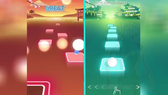 Bendy 'Bendyland' Song Vs Bendy And The Ink Machine Song - Tiles Hop 