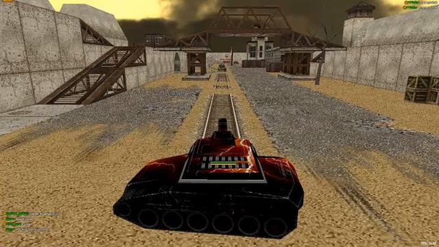 танк сошёл с рельс | Танки Онлайн / Tanki Online смотреть онлайн