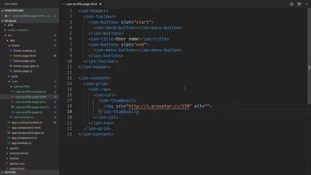2.3 Up and Running with Angular/Ionic and Firebase - User Profile Page смотреть онлайн