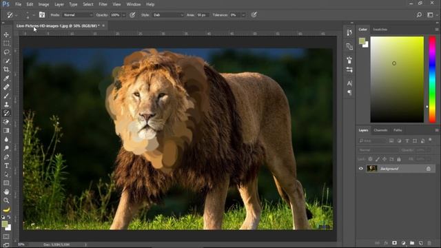 Art History Brush Tool / Resim Geçmişe Dönme Fırçası Aracı | Photoshop Araçlar Eğitim Serisi #21 смотреть онлайн