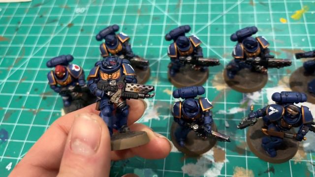 Painting The Infernus Squad For The Ultramarines  - Warhammer 40k