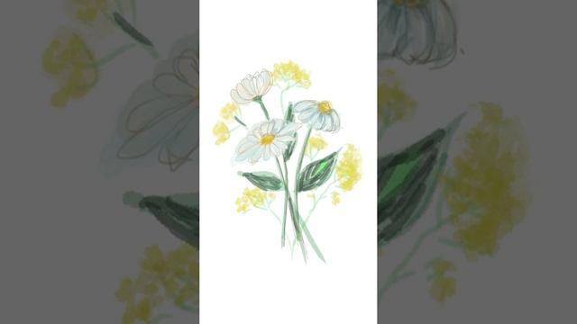 Букетик полевых цветов