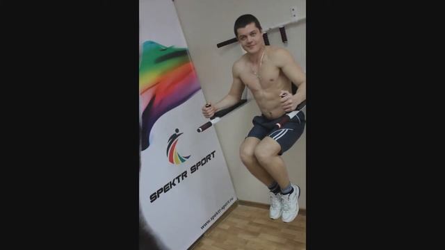 Турник-брусья-пресс цельносварной от SPEKTR SPORT смотреть онлайн