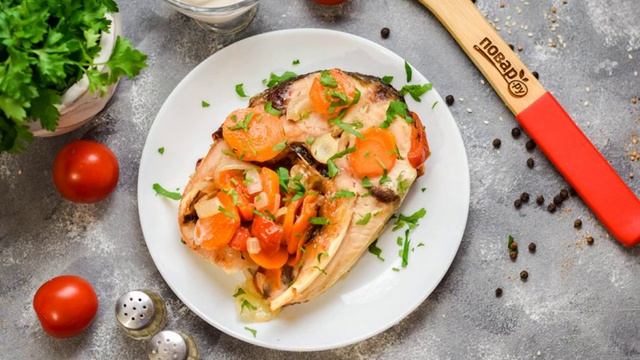 Толстолобик запеченный в рукаве смотреть онлайн