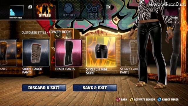 The Hip Hop Dance Experience - Female Character Creation / Wardrobe Mode смотреть онлайн
